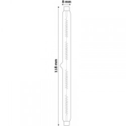 LINEAR R7S/118MM/240W 