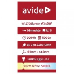 LINEAR R7S/118MM/240W 