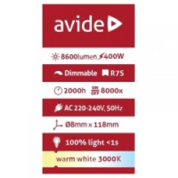 LINEAR R7S/118MM/400W 